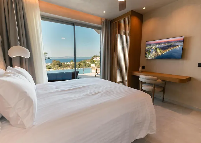 Akres Luxury Sea View بيت خشبي