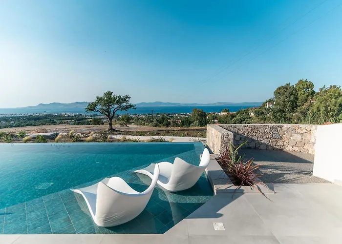 بيت خشبي Akres Luxury Sea View